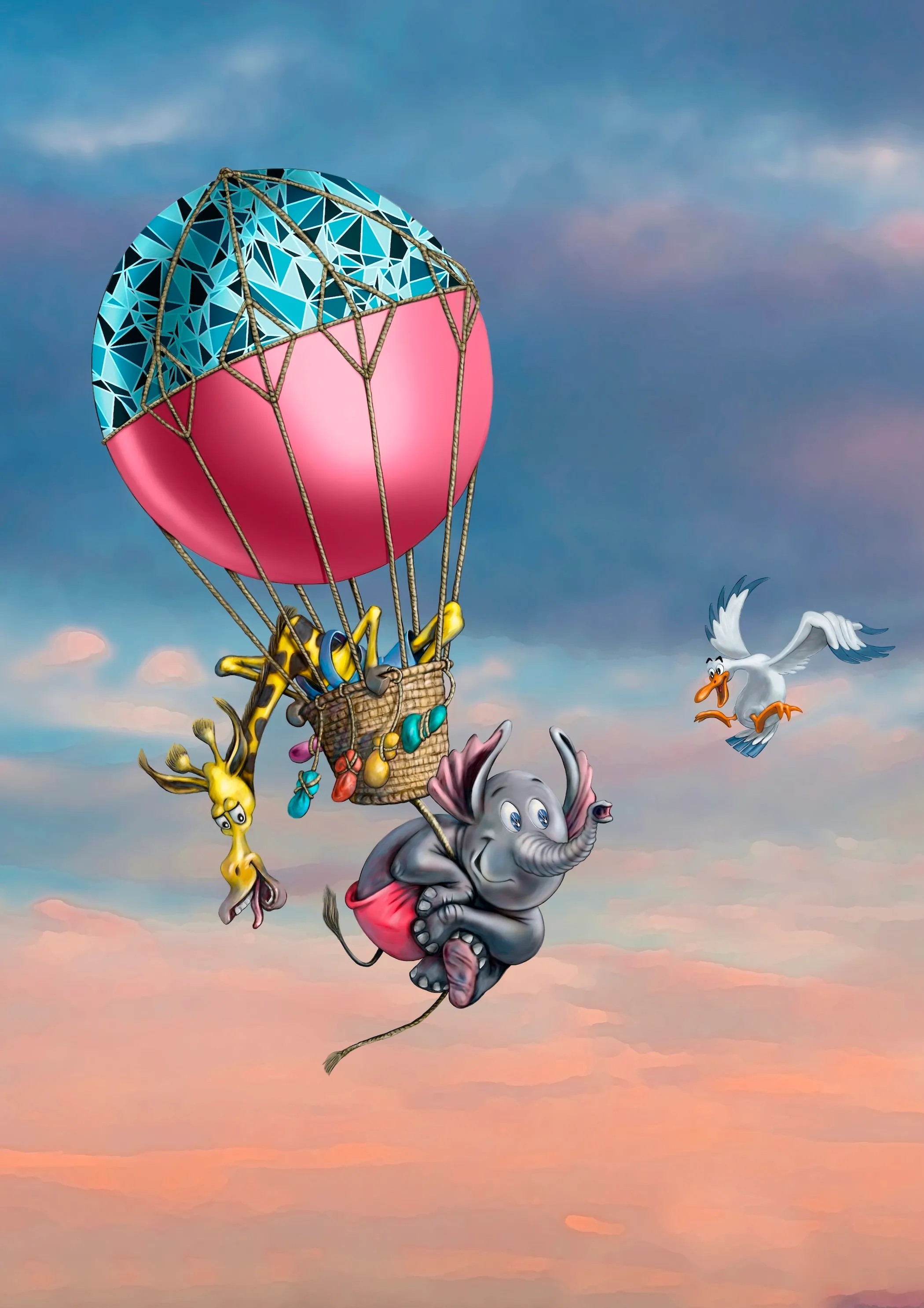 Illustratie door Ben Art Work — voorbeeld 10